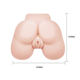 Realistična vagina i anus sa vibracijom  BM 9173-11